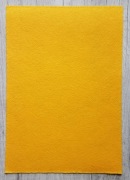 Filc dekoracyjny ozdobny żółty Poliester A4 - 1mm