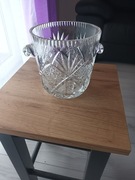 Wiaderko pojemnik na lód. Kryształ