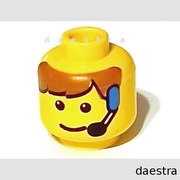 LEGO 3626px25 GŁOWA figurka div023 div022 div007 div008 6441 1782 6560 6557