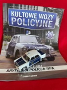 Peugeot 404 Brytyjska Policja Rodezji Południowej skala 1:43 + gazetka 