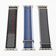 Zestaw 3x Paski Nylonowe do Apple Watch1–8/SE – Rzep  Uniwersalne