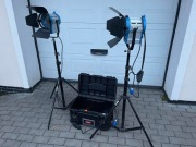 Lampa 1000W FRESNELA z dimerem kpl na zdjeciu