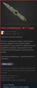 sprzedam nóż szkieletowy tajga cs2 cs go skin