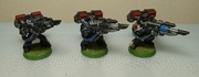 Warhammer 40k Space Marines devastators -2 plastik-metal