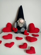 Skrzat Kibic z sercem Handmade 30cm