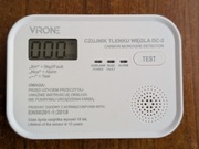 Czujnik czadu VIRONE DC-3 + kartusz gazu + sprężone powietrze Esperanza