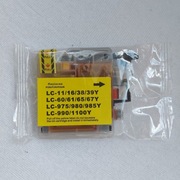 Tusz LC980Y LC1100Y do drukarki brother