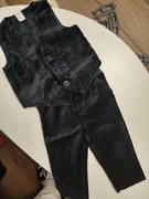 chłopiec chrzest uroczystość komplet płaszczyk 80