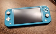 Nintendo Switch Lite Turkusowy | Idealny stan | Szkło + Etui