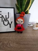 Brelok, mała Mi  ręcznie robiona na szydełku 