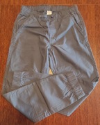 Spodnie wizytowe 158 szkolne, szare materiałowe, NOWE