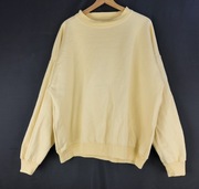 GANT bluza heavy sweat 100% bawełna kremowa M