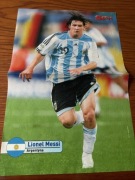 Retro Plakat Lionel Messi Argentyna #19 - Bravo Sport (2006/07)