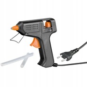 PISTOLET do KLEJU na GORĄCO czarny moc 15W