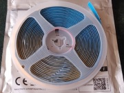 Taśma led cob biała ciepła wodoodporna 5m zestaw