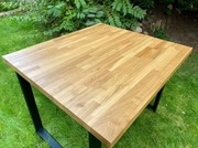 Stół loft drewno i metal DĘBOWY