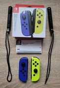 Joy-con y Nintendo Switch granatowy i żółty 