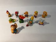 Figurki Kinder Niespodzianka, 10 sztuk, lata 90-te
