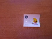 Naklejka karta X Nestle Looney Tunes Panini Modena Warner Bros