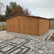 6x6 Garaż PRODUCENT   konstrukcja profil zamknięty