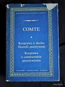 COMTE Rozprawa o duchu filozofii pozytywnej, całokształcie pozytywizmu, PWN
