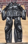 Kurtka i spodnie alpinestars skórzane 