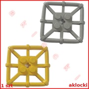 LEGO 30094 PŁYTKA 2x2 z ramką poręczą jasny szary, żółty - 1 szt