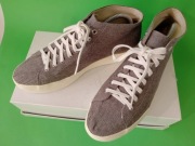 Vagabond wiązane wygodne sportowe buty na platformie 38 5 szare płótno