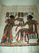 PAMIĄTKA Z EGIPTU - DRUK NA PAPIRUSIE