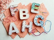 Drewniany Alfabet do Przewlekania – Nauka i Zabawa Montessori 