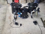 Zbiornik oczyszarki gruszka do kabiny piaskarka 