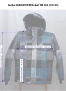 Kurtka zimowa QUIKSILVER Regular Fit 10K (12 lat)