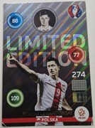 PANINI UEFA EURO 2016 ROBERT LEWANDOWSKI LIMITED EDITION XXL 