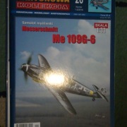 Kartonowa kolekcja Meserschmitt Me-109 G-6 stan Ideał