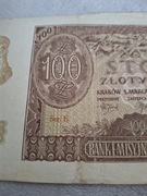 100 złotych polskich 1940 roku seria E