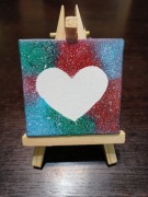 Mini obraz sztaluga prezent 