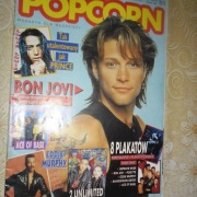 POPCORN nr 4/1993 j.pol DEPECHE MODE,BON JOVI, ciekawostki ,wspomnienia
