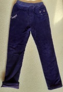 Spodnie Zimowe Sztruks Polar Rozm 122-128 cm