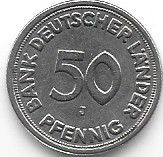 Niemcy 50 pf.1949 J
