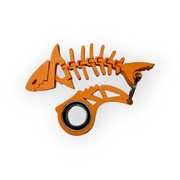 Keyspinner Keyrambit + Rekinek TikTok Key MANDARYNKOWY Keyspiner COMBO