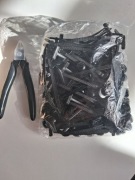 Opaski Zaciskowe Nylonowe 100 szt + Obcążki + Rękawiczki