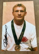 Ryszard Wolny - złoto Atlanta 1996 oryginalny autograf zdjęcie 10x15 cm