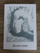 Kartka okolicznościowa - Dwa kotki