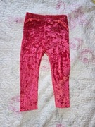 Spodnie laki legginsy 86 dziewczęce 