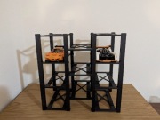 Elegancki stojak na auta Lego Speed Champions 