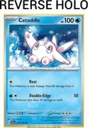 Karta Pokemon Cetoddle (PAL 054) 54/193 R. Holo