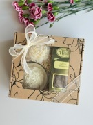 Zestaw prezentowy | świece sojowe i herbata Earl Grey Bluebottle