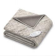 Koc elektryczny rozgrzewający Beurer HD 75 Nordic Taupe 180 x 130 cm 100W