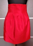 H&M gorsetowa spódniczka krwista czerwień r. 38 NOWA