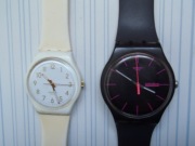 SWATCH - męskie - Dwa zegarki razem 